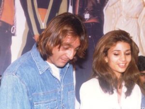 Sanjay Dutt with his ex-wife Rhea
