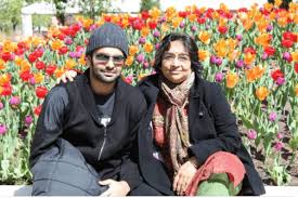 Ram Pothineni with his mother
