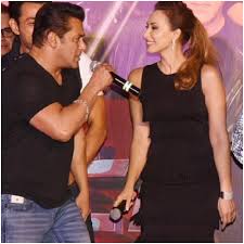 Salman Khan with his ex-girlfriend Iulia