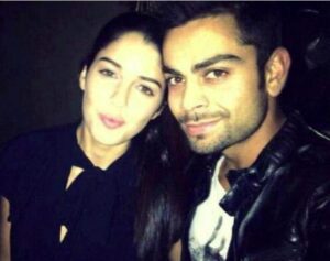 Virat Kohli with his ex-girlfriend Izabelle