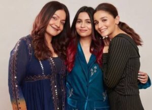 Alia Bhatt with her sisters