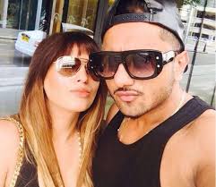 Yo Yo Honey Singh with his wife