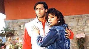 Salman Khan with his ex-girlfriend Somy