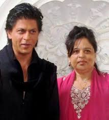 Shah Rukh Khan with his sister