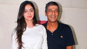 Ananya Pandey with her father