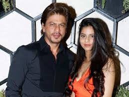 Shah Rukh Khan with his daughter
