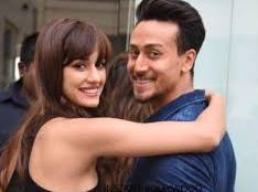 Tiger Shroff with his girlfriend