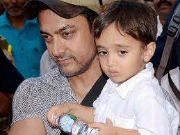 Aamir Khan with her son Azad