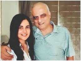 Radhika Madan with her father