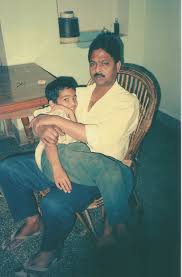 Harshvardhan Rane with his father