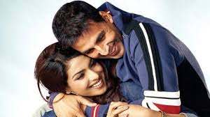 Akshay Kumar with his ex-girlfriend Priyanka
