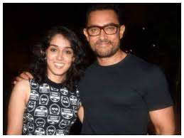 Aamir Khan with her daughter