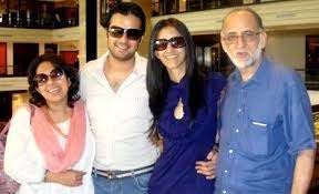 Gautam Kitchlu with his family