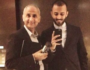 Anand Ahuja with his brother father