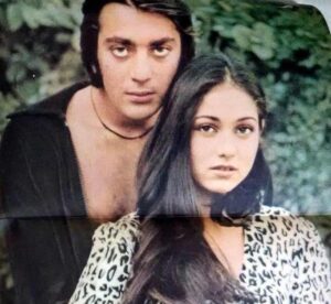 Sanjay Dutt with his ex-girlfriend Tina
