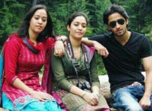 Shaheer Sheikh with his sister