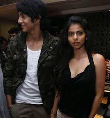 Suhana Khan with her boyfriend Ahaan