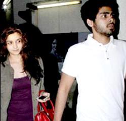 Alia Bhatt with her ex-boyfriend Ali