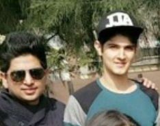 Rohan Mehra with his brother