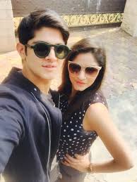 Rohan Mehra with his sister