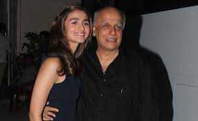 Alia Bhatt with her father