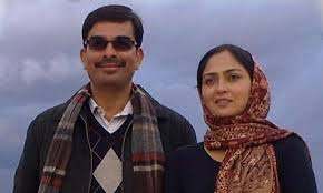 Amrita Rai with her ex-husband Anand