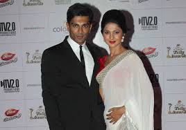 Karan Singh Grover with his ex-wife Jennifer