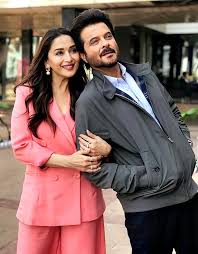 Anil Kapoor with his ex-girlfriend Madhuri