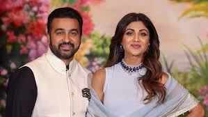 Shilpa Shetty with her husband Raj