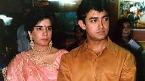 Aamir Khan with her ex-wife Reena