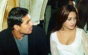 John Abraham with his ex-girlfriend Riya