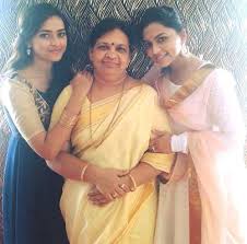 Sri Divya with her mother & sister