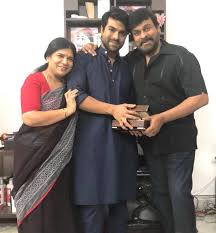Ram Charan with his parents