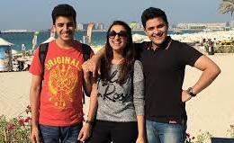 Parineeti Chopra with her brothers