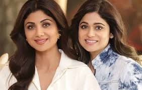 Shilpa Shetty with her sister
