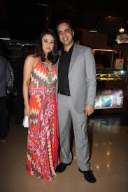 Preity Zinta with her brother