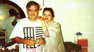 Rekha with her father