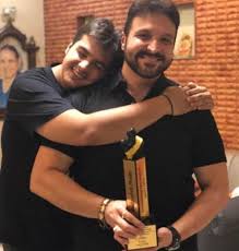 Ashish Chanchlani with his father