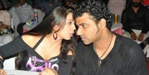Charmy Kaur with her boyfriend