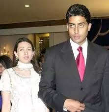 Karisma Kapoor with her ex-boyfriend Abhishek 