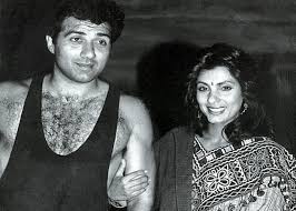 Sunny Deol with his ex-girlfriend Dimple