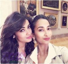 Sonal Chauhan with her sister