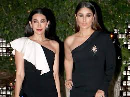 Karisma Kapoor with her sister