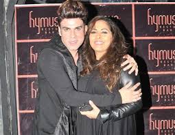Geeta Kapur with her boyfriend