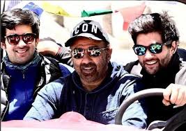 Sunny Deol with his sons