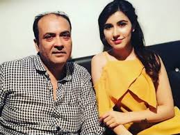 Sheena Bajaj with her father