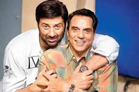 Sunny Deol with his father