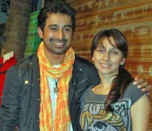 Rannvijay Singh with his ex-girlfriend Anusha