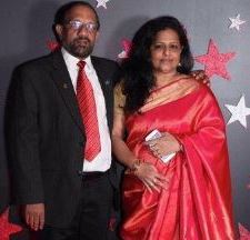Megha Akash's parents