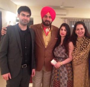 Rabia Sidhu with her family